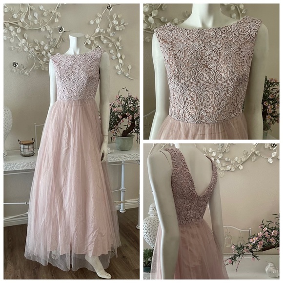 Rubber Ducky Productions, Inc. Dresses Rubber Ducky Lace And Tulle Gown Dress Poshmark